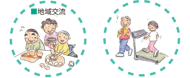 地域交流 通い